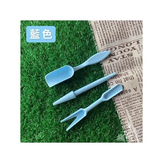 MIT園藝小工具3件組 台灣製造 打孔器 起苗器 鏟勺 迷你多肉 花盆栽 多肉植物 栽種【瘋伍金】