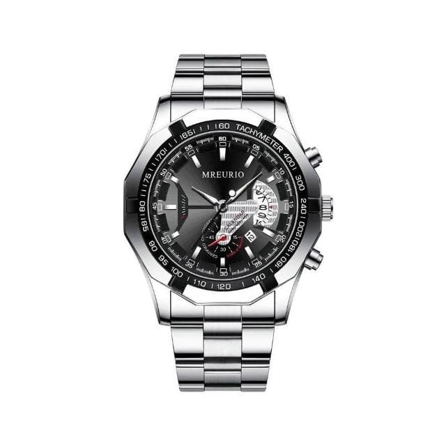 手錶男2025新款男士爸爸商務風瑞士錶簡約氣質精緻石英錶防水男生機械錶送男朋友輕奢小眾高級感精工錶高顏值精品金屬手錶