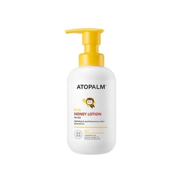 【ATOPALM 愛多康】ATOPALM 愛多康 韓國正品 兒童蜂蜜乳液 300ml 【快速出貨】補水滋養 乾燥肌膚 敏感肌膚 嬰兒適用 高效保濕