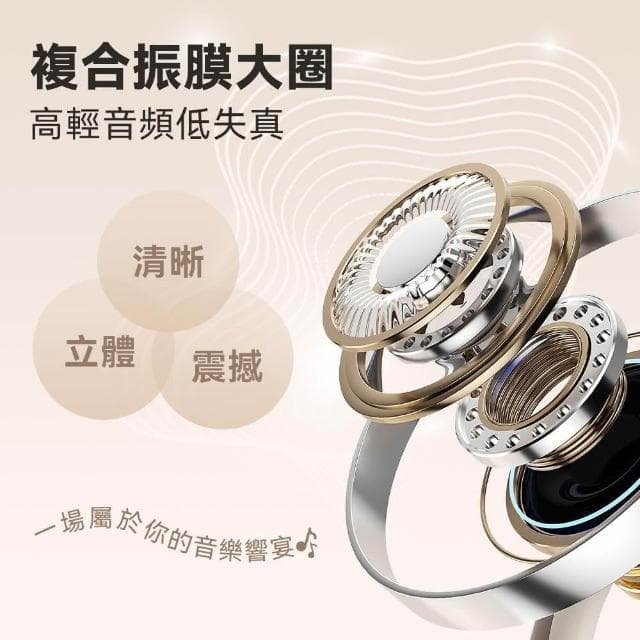 【DTAudio】DTA-K35 耳掛式藍牙耳機(藍牙耳機 運動耳機 無線耳機 開放式耳機 防水耳機)