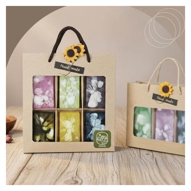 【山原色】手工皂(三入裝) 中秋節禮盒/聖誕節/交換禮物/春節過年禮盒/母親節禮盒/結婚小物/手工皂/端午節/公司送禮