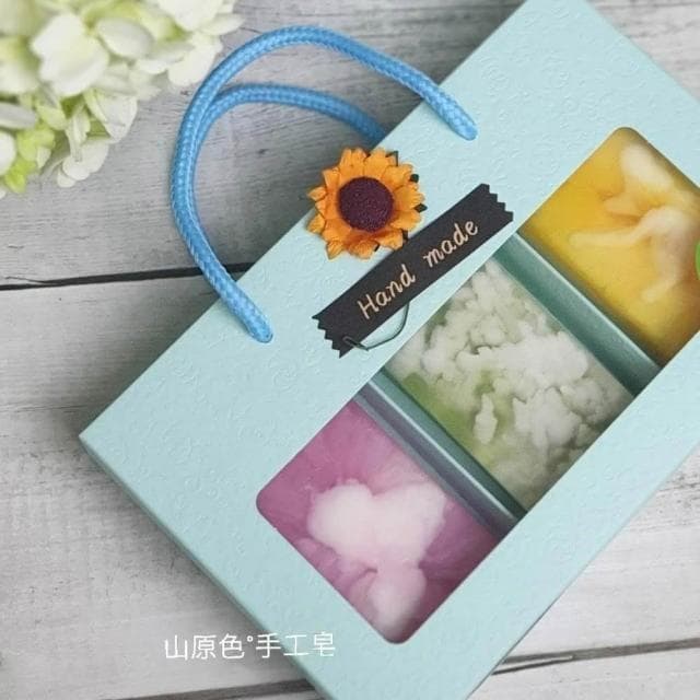 【山原色】手工皂(三入裝) 中秋節禮盒/聖誕節/交換禮物/春節過年禮盒/母親節禮盒/結婚小物/手工皂/端午節/公司送禮