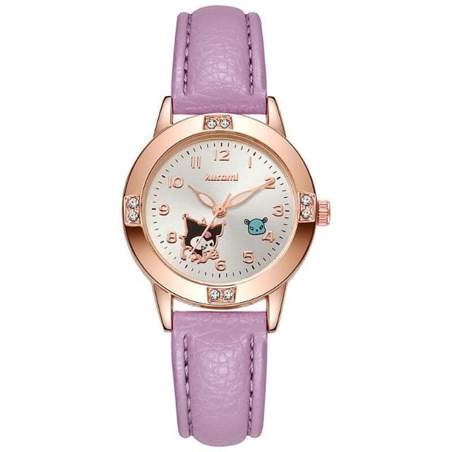 兒童手錶女小學生靜音考試電子錶女孩簡約防水手錶國高中小巧多功能手錶小朋友高顏值可愛石英錶ins風女用手錶女童生日禮物