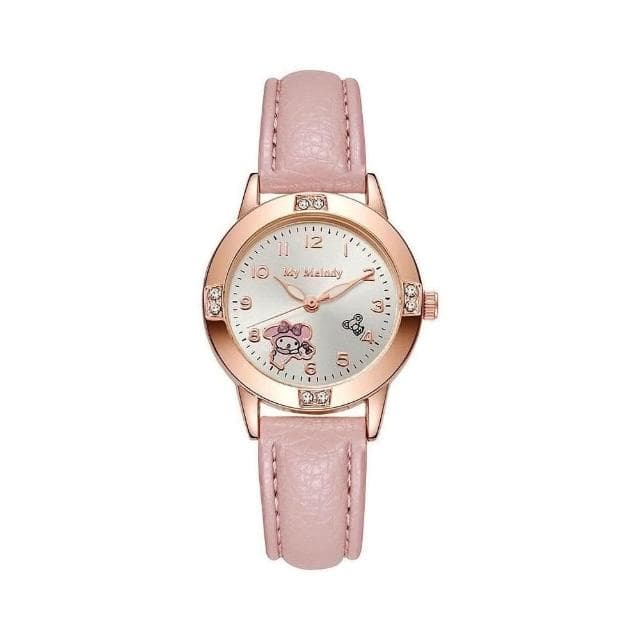 兒童手錶女小學生靜音考試電子錶女孩簡約防水手錶國高中小巧多功能手錶小朋友高顏值可愛石英錶ins風女用手錶女童生日禮物