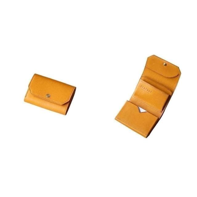 日本製 il modo mini 小短夾 STATUSY官方正品 短夾 鈕扣 極小 大容量 真皮 禮物 旅遊 錢包 三折