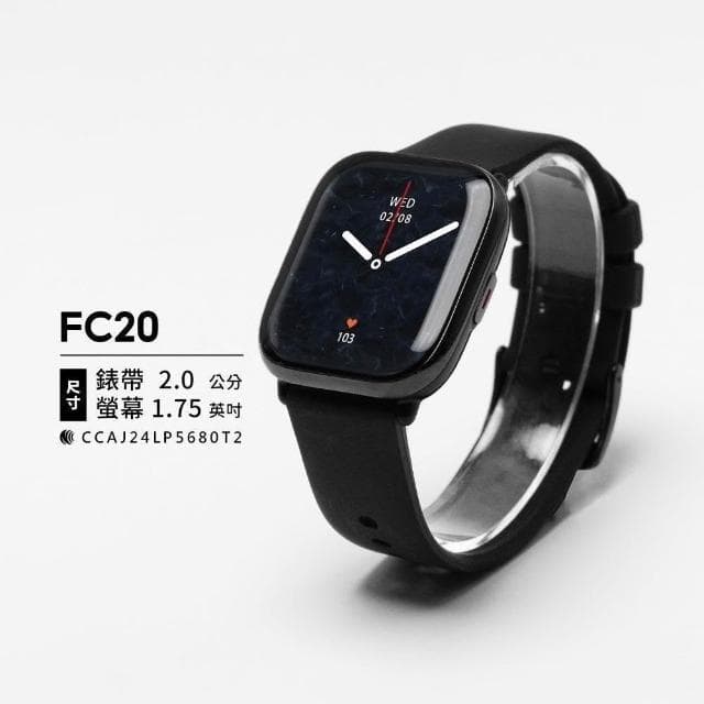 【FANGU 梵固】FC20 智慧型手錶【OLED mini款】 通話手錶 運動手錶 健康手錶 藍芽手錶 智慧手錶 智能手錶