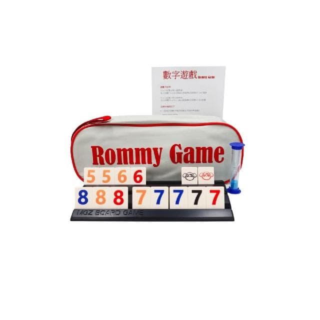 桌遊 拉密 色列麻將 數字遊戲 XXL特大字版 正版桌遊  拉密 桌遊 聖誕禮物 交換禮物
