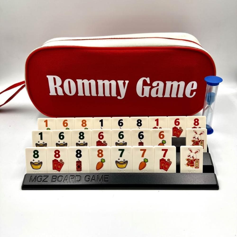桌遊 拉密 色列麻將 數字遊戲 XXL特大字版 正版桌遊  拉密 桌遊 聖誕禮物 交換禮物