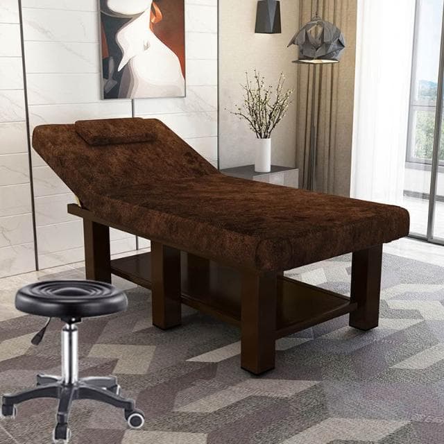 幕辭家居 美容床美容院專用按摩理療床中醫推拿床美體帶洞家用采耳床治療床 aec