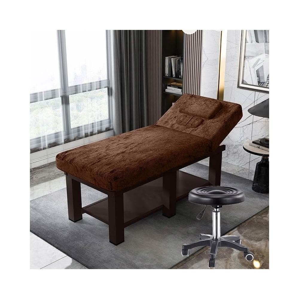 幕辭家居 美容床美容院專用按摩理療床中醫推拿床美體帶洞家用采耳床治療床 aec