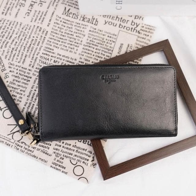 【CALTAN】CALTAN DESIGN | 多卡位手拿包大容量真皮長夾 072467 五色(真皮 長夾 皮夾 錢包 招財 母錢包)