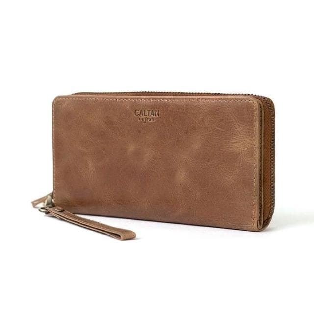 【CALTAN】CALTAN DESIGN | 多卡位手拿包大容量真皮長夾 072467 五色(真皮 長夾 皮夾 錢包 招財 母錢包)