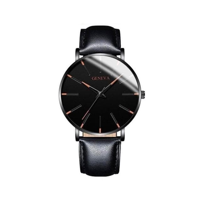 手錶男2025新款輕奢小眾高級感精工錶男士爸爸商務風瑞士錶簡約氣質精緻石英錶高顏值精品金屬錶防水男生手錶送男朋友