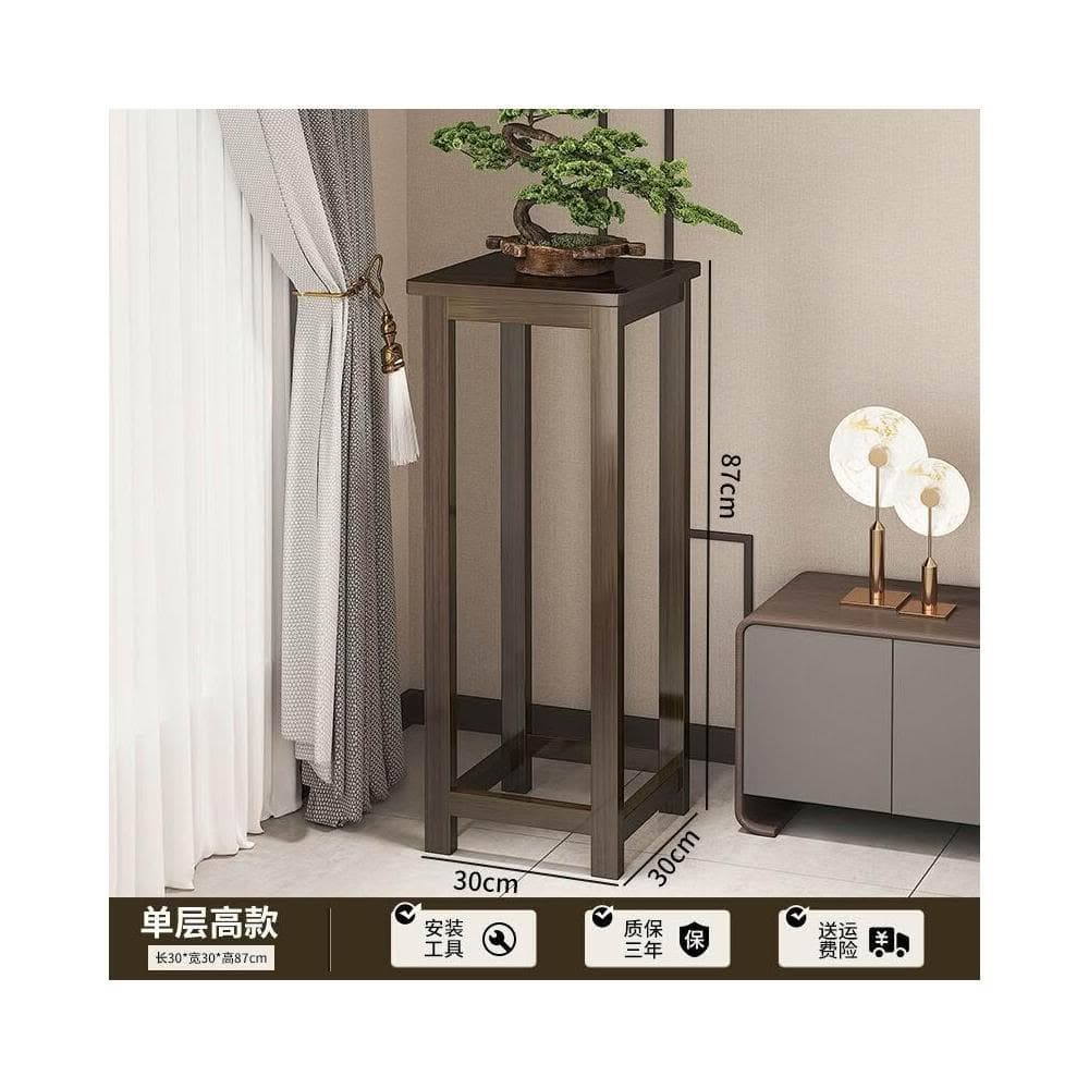 儒雅家具 免稅免運 花架子 客廳 落地式 盆栽 置物架 陽臺  多層 花盆 植物架 花架 實木花架