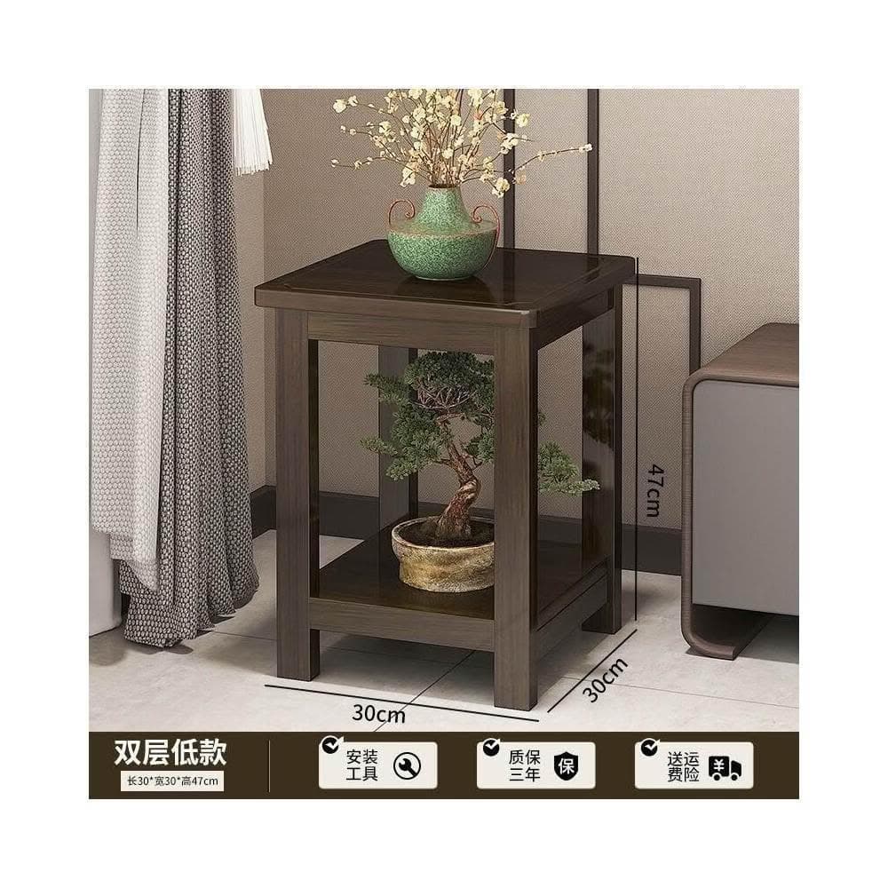 儒雅家具 免稅免運 花架子 客廳 落地式 盆栽 置物架 陽臺  多層 花盆 植物架 花架 實木花架