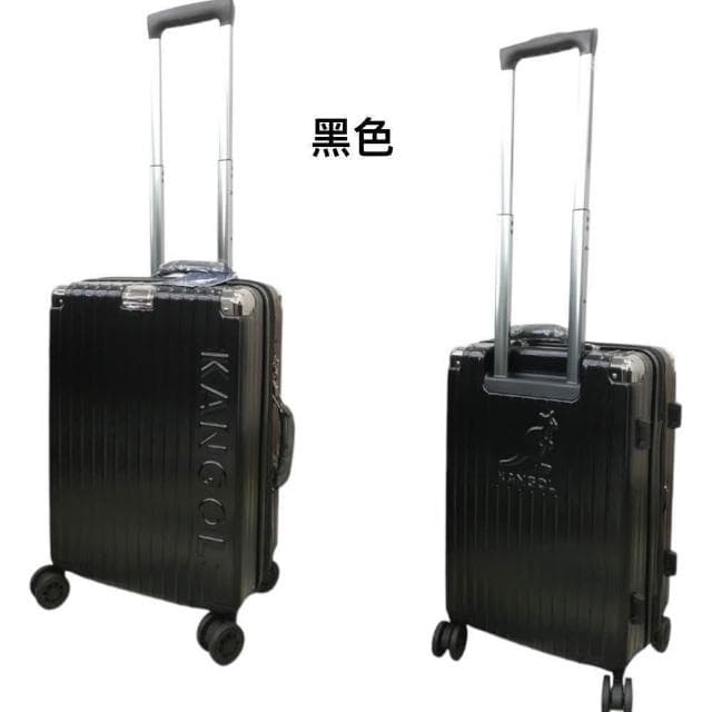 【KANGOL】 KANGOL 袋鼠 行李箱 髮絲紋復古箱 運動版立體顆粒紋 旅李箱 可加大 20吋 小行李箱 28吋
