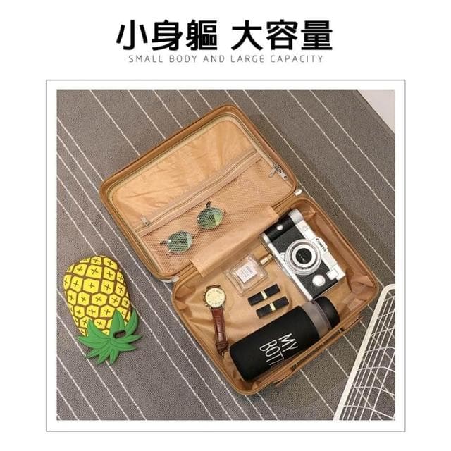 14吋收納箱 化妝箱 (行李箱 登機箱 造型化妝箱 新秘化妝箱 聖誕禮物 手提化妝箱 生日禮物 收納盒 硬盒 收納禮物)