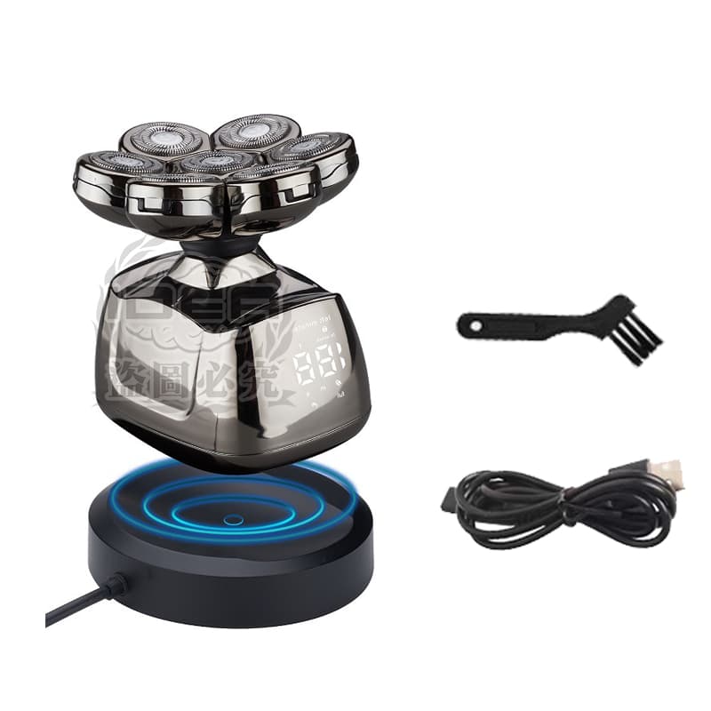 推薦 剃光頭 💥六合一多功能 無線充電 光頭神器 電動刮鬍刀推薦 六刀頭 七刀頭 八刀頭 光頭理髮器 鼻毛修剪