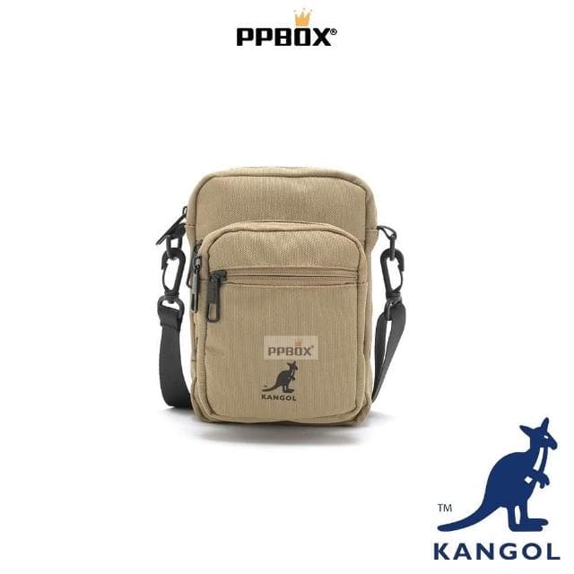 【KANGOL】英國 袋鼠 零錢包  61251785(錢包 三層 皮夾 短夾 尼龍 防潑水 防水 多夾層 手拿包)