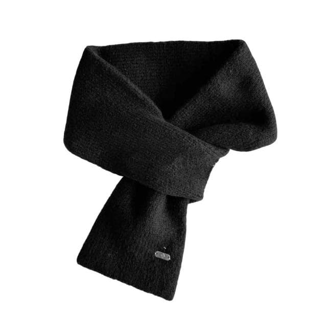 【ZOII 佐壹】簡約柔織羊毛交叉圍巾 羊毛圍巾 圍巾 秋冬圍巾 保暖圍巾 禦寒圍巾 羊毛圍巾 賞雪圍巾#322065