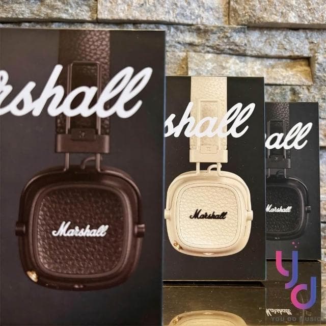 【Marshall】Marshall Major V 耳罩式 藍牙 耳機 黑/白/棕/藍 第五代 台灣 公司貨 保固540天 可通話 可接線