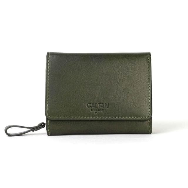 【CALTAN】CALTAN DESIGN | 極致輕巧收納零錢短夾 075021 五色(真皮 中夾 皮夾 錢包 招財 母錢包)