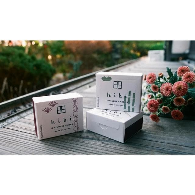 hibi 和風系列 3入禮盒 香氛火柴 露營小站 薰香火柴 香氛 薰香 檜木 檀香 柚子各8入裝 交換禮物 露營