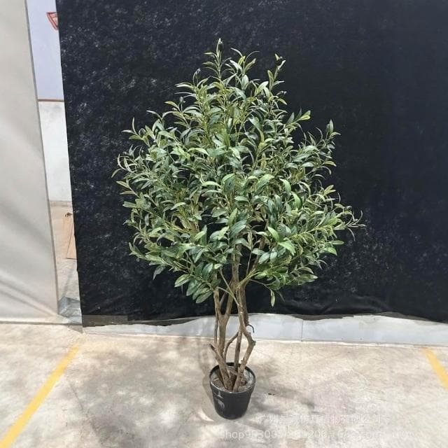 含稅免運 破損包賠 北歐室內外仿真植物綠植橄欖樹盆栽客廳家居裝飾品擺件