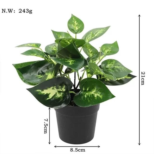 【Warm House Decor 暖和家居】北歐綠化仿真植物 (小盆栽 桌面小盆栽 假植物 盆栽 辦公室綠化 仿真植物)