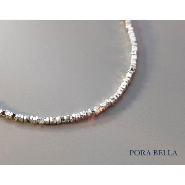 【Porabella】925純銀小碎銀知性氣質 告白禮物 情人節禮物 送女友 銀飾 Bracelets
