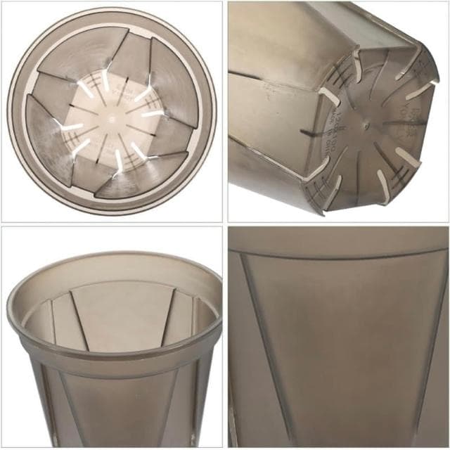 《斑啾植選》青山盆|3吋盆二入|(觀葉植物專用盆|斑葉|合果芋|龜背芋|觀音蓮|室內植物|盆栽)