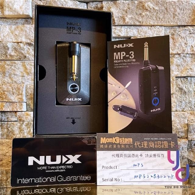 【NUX】Nux Mighty Plug Pro 電吉他 電木吉他 貝斯 攜帶型 藍芽音箱 效果器 IR 公司貨(nux 電 木 吉他 bass 音箱 錄音介面)
