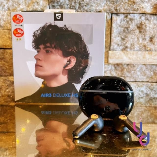 SOUNDPEATS Air3 Deluxe HS 半入耳 真無線 藍芽耳機 公司貨 一年保(soundpeats 藍牙 耳機)