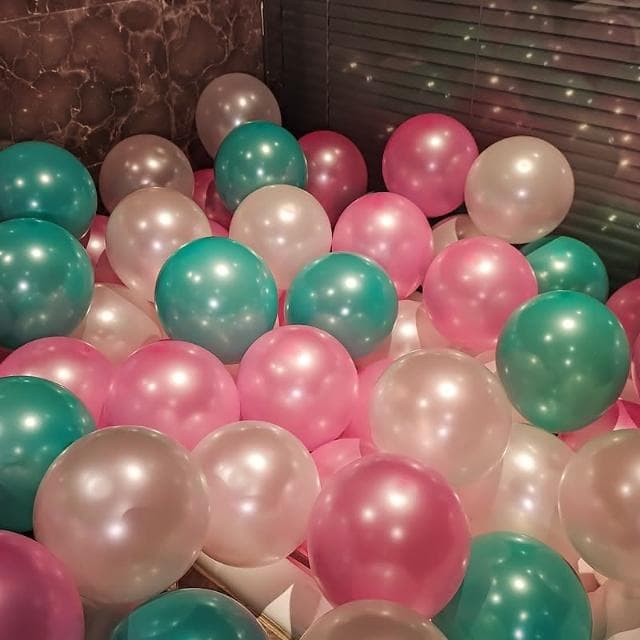 12H快速出貨 (氣球快易送) 單包 100顆 真珠氣球 珠光氣球 婚禮 生日派對 生日氣球 求婚 告白 派對佈置 婚禮佈置 10吋 氣球