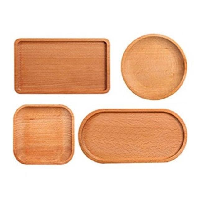 木質居家小托盤 (木質托盤 櫸木拖盤 長形拖盤 橢圓拖盤 方形拖盤 圓形拖盤 木盤 餐盤 盤子 碟子 木製餐具)