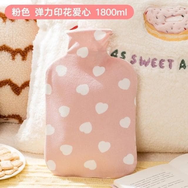 冰熱兩用 雙層熱水袋 熱水袋 熱敷袋 雙層熱水袋 暖宮袋 暖手袋 可愛熱水袋 不漏水(熱水袋 熱敷袋 暖宮袋 熱敷袋月經 暖暖包)