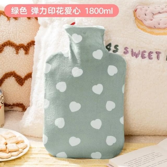 冰熱兩用 雙層熱水袋 熱水袋 熱敷袋 雙層熱水袋 暖宮袋 暖手袋 可愛熱水袋 不漏水(熱水袋 熱敷袋 暖宮袋 熱敷袋月經 暖暖包)