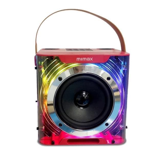 【mimax 米覓】mimax米覓 無線行動K歌音箱(藍牙音響 3D立體環繞音效 附可充電式專用無線麥克風2隻)