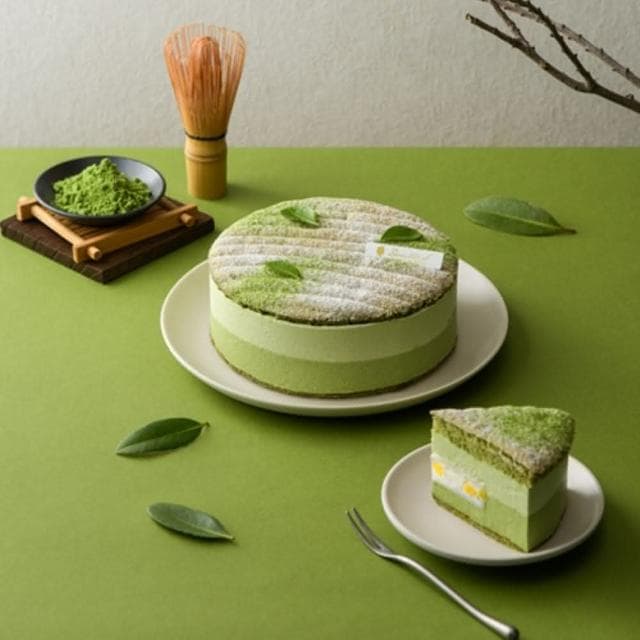 6吋雙色抹茶大福乳酪(甜點 抹茶 乳酪 大福 下午茶 蛋糕 團購 彌月)