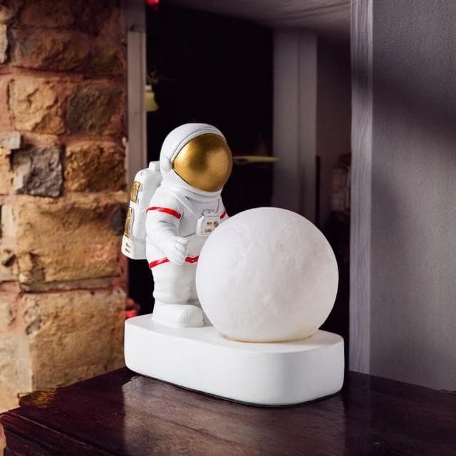 交換禮物 太空人月球小夜燈 小夜燈 床頭燈 禮物 七種顏色 六款選擇 聖誕節 情人節