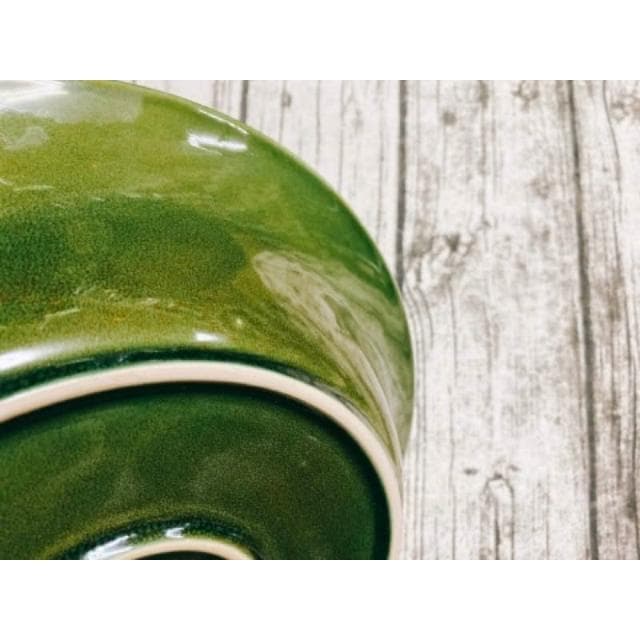 《茉莉餐具》 墨綠深砵13‘’ 日式料理瓷器 日和食 洋和食 出清