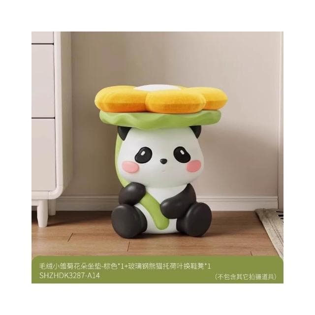 創意可愛蘑菇換鞋凳入戶玄關進門家用落地擺件搬新房喬遷新居禮物