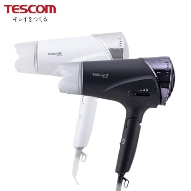 【TESCOM】負離子大風量大風壓速乾修護離子吹風機 TID3500TW 黑白雙色 TID-3500TW