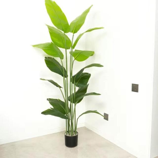 北歐植物假植物仿真植物大型旅人蕉龜背葉仿真綠植室內盆栽假旅人蕉客廳家居龜背葉琴葉榕落地擺件