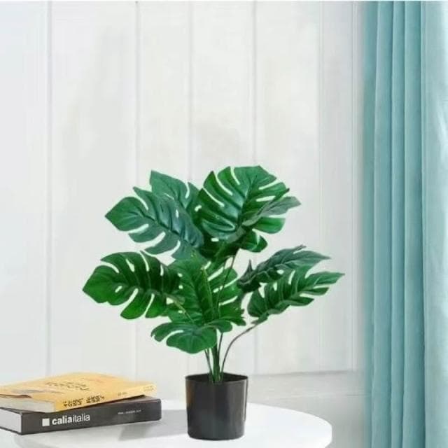 北歐植物假植物仿真植物大型旅人蕉龜背葉仿真綠植室內盆栽假旅人蕉客廳家居龜背葉琴葉榕落地擺件