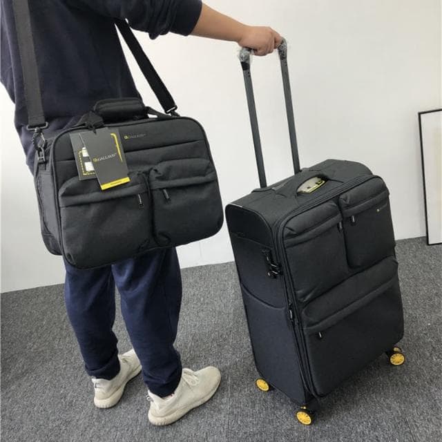 四季風家居 超輕拉桿箱28吋箱子行李箱女24吋牛津布防水旅行箱學生輕量登機箱