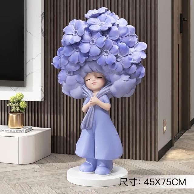 桃甜也居家生活 奶油風女孩擺飾客廳電視櫃酒櫃玄關家居裝飾品高級感生日喬遷禮物