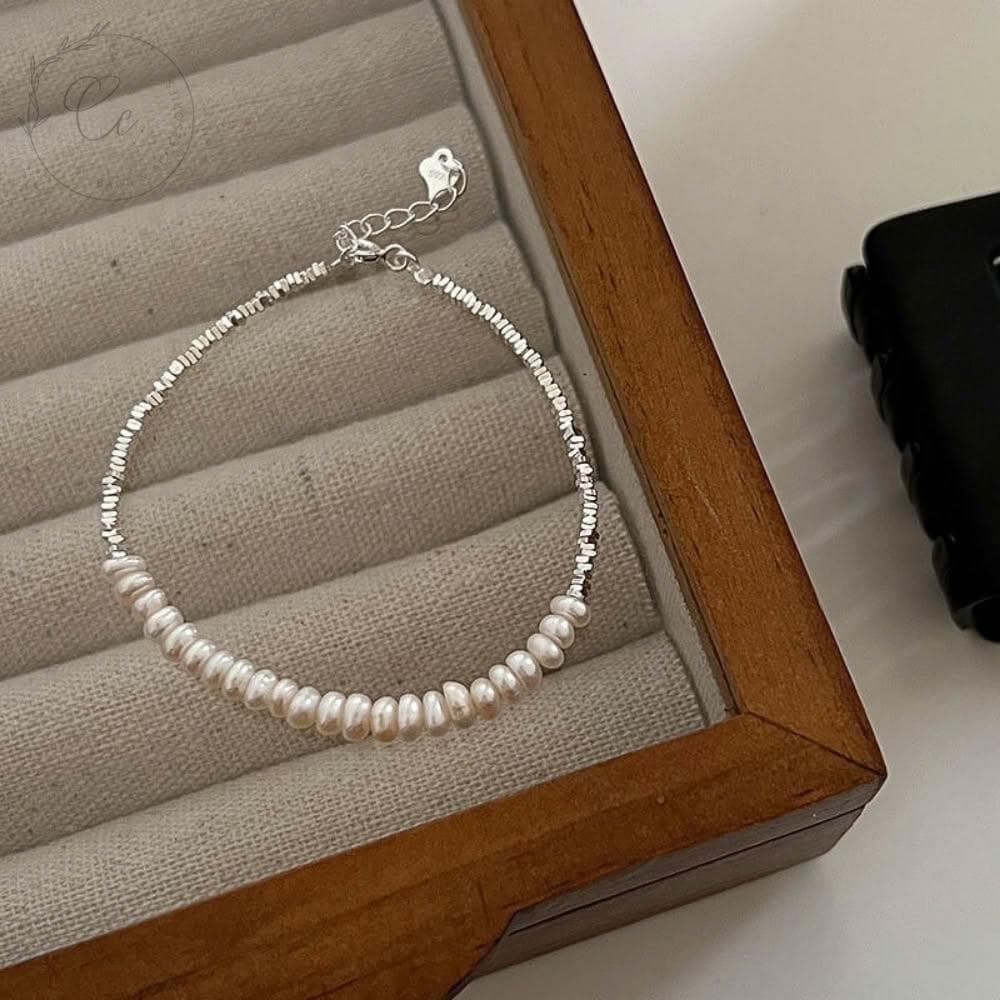 希西小包商 Clacci 925純銀 珍珠手鍊 珍珠戒指 純銀手鍊戒指韓系簡約氣質情人節禮物生日禮物 C165