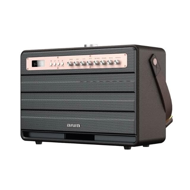 【AIWA 愛華】AIWA 愛華 藍牙喇叭/無線音響 唱歌/廣播/教學 一機多用 附雙麥克風 MI-X450 Pro ENIGMA