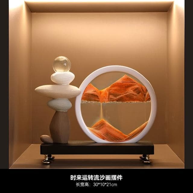 免運 時來運轉紅酒架/酒櫃擺件/家居客廳餐邊櫃杯架/電視櫃紅酒托/喬遷禮品